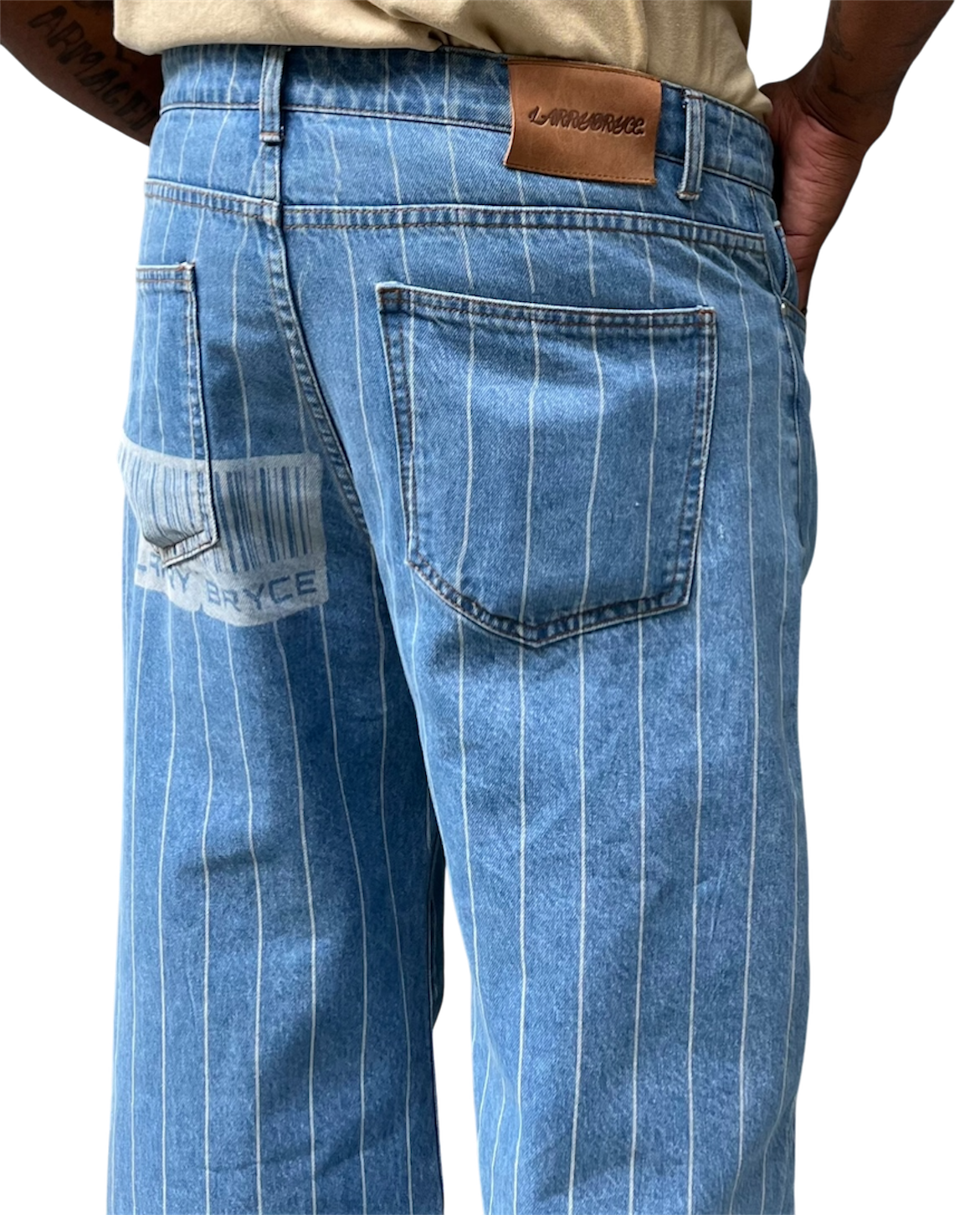 Larry Bryce Stripe Denim