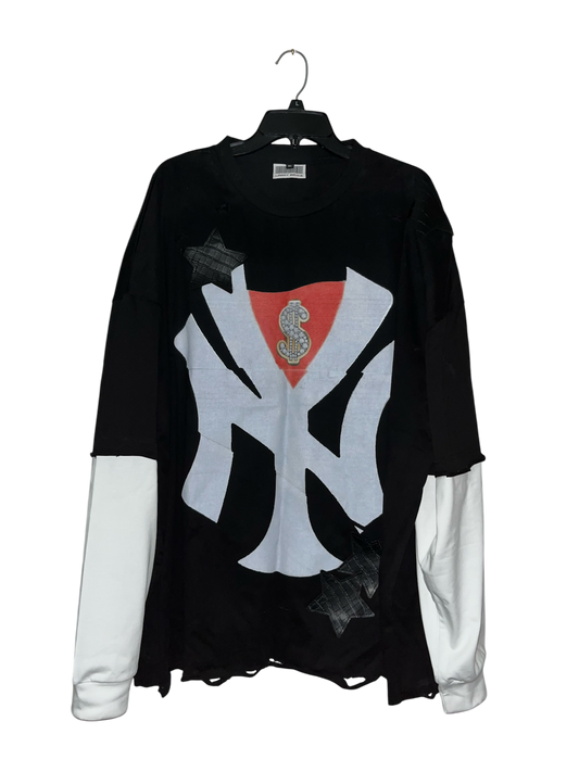Dirty South Metro Maps Long Sleeve Heavy T-Shirt.