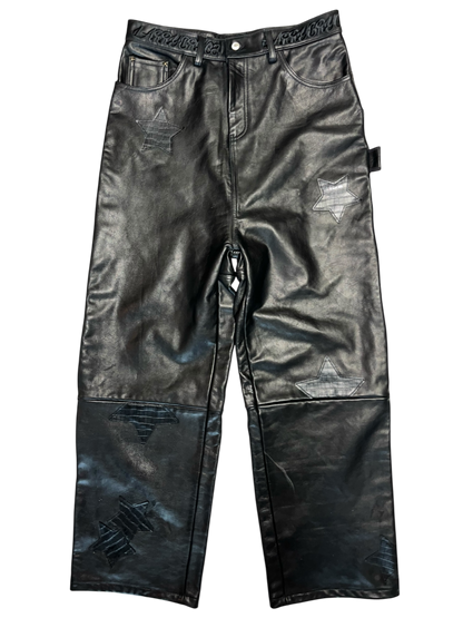 DS-MM Cowhide Leather Pants.