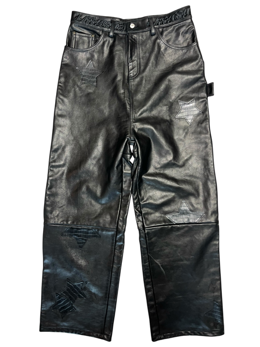 DS-MM Cowhide Leather Pants.