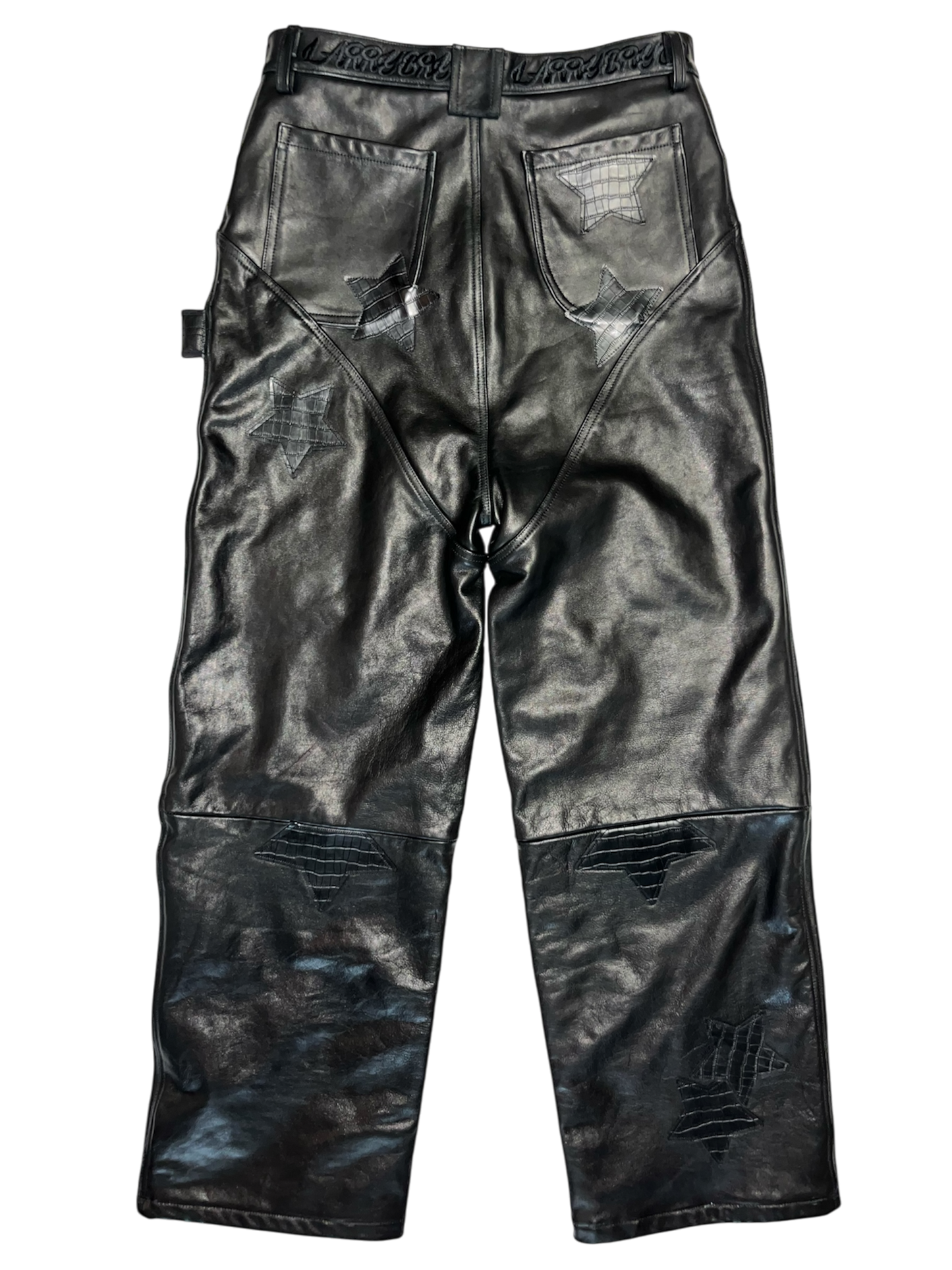 DS-MM Cowhide Leather Pants.