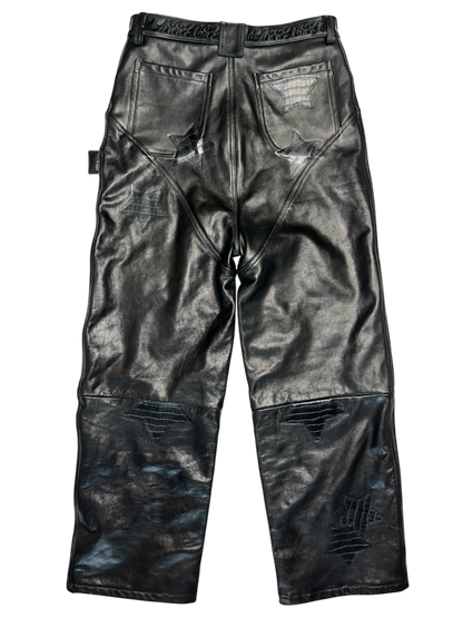 DS-MM Cowhide Leather Pants.